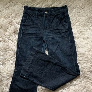 J. Crew Dark Blue Flare Jeans